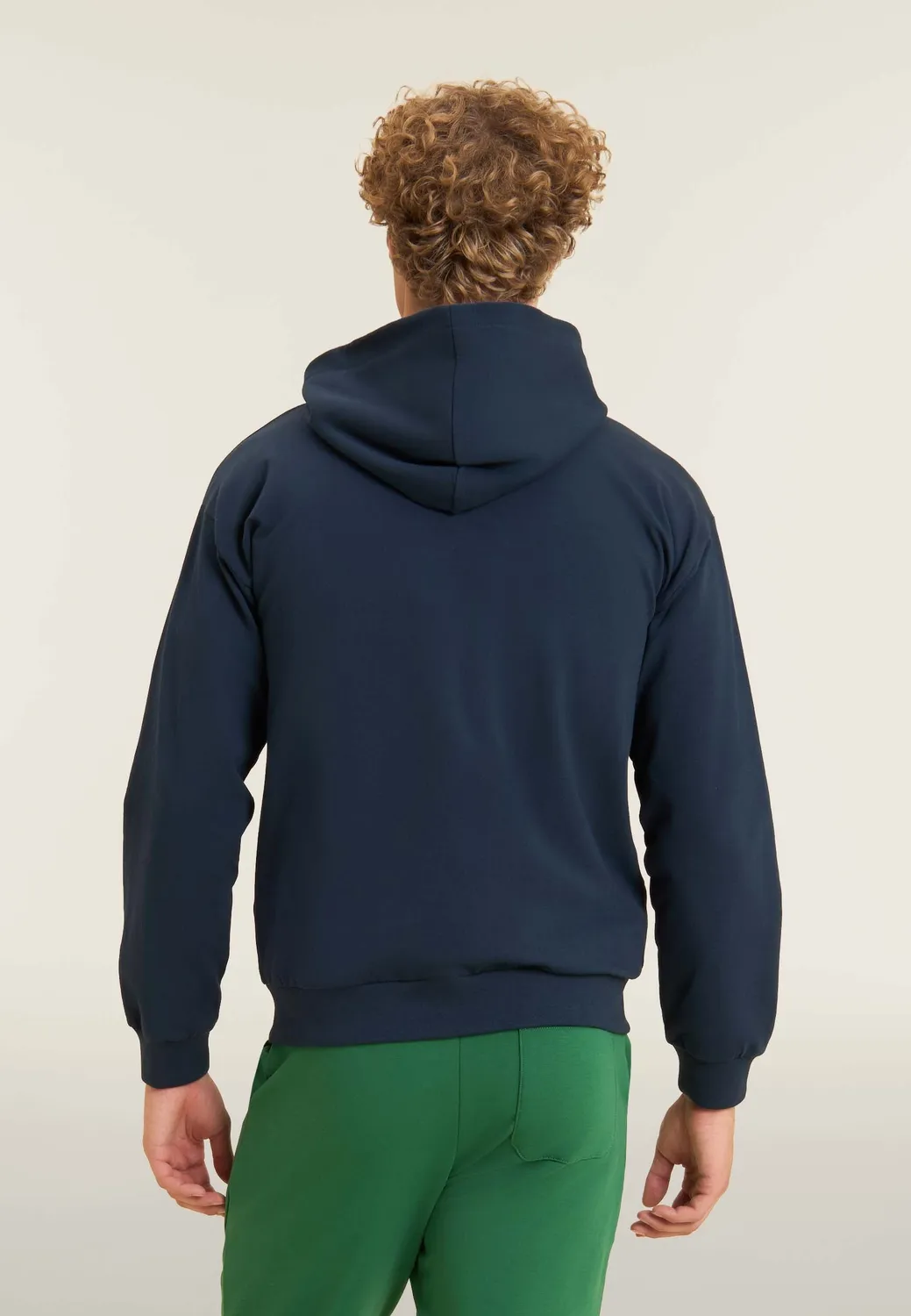 Freddy Hoodie Herren Full-Zip Kapuze Jersey schwarz