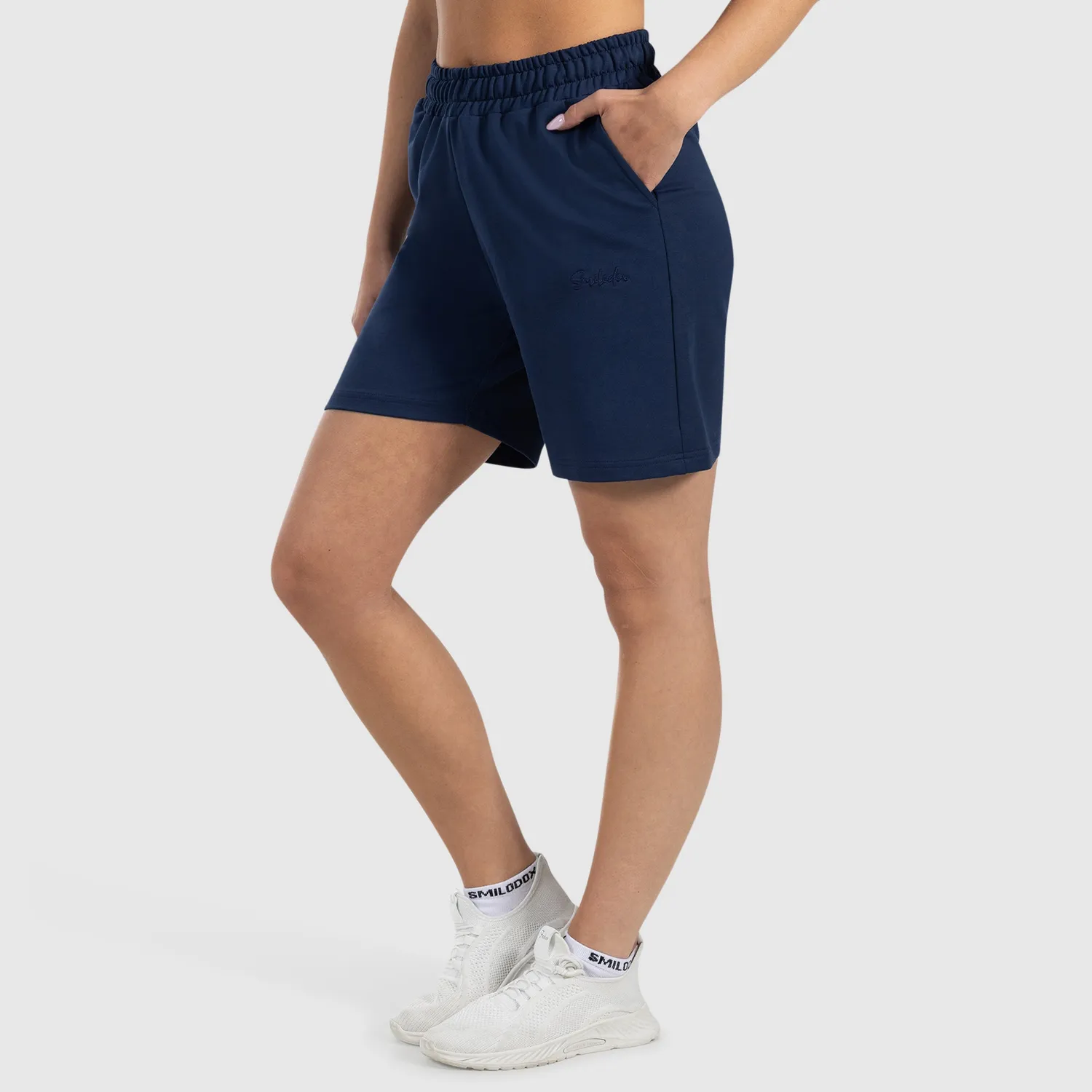 Smilodox Nurya Shorts Schwarz Loose Fit