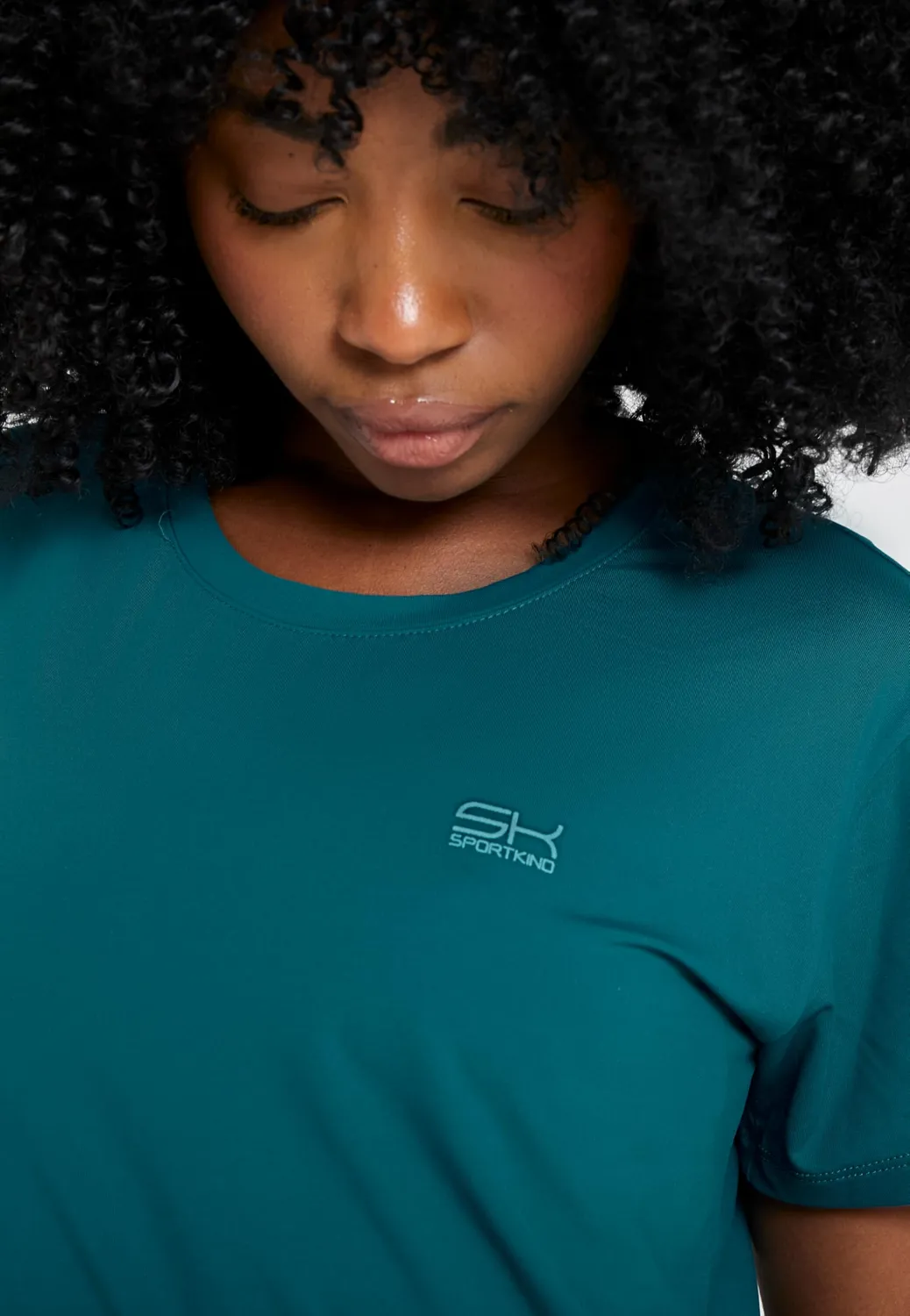 SPORTKIND Loose Fit T-Shirt Kurzarm Shirt atmungsaktiv