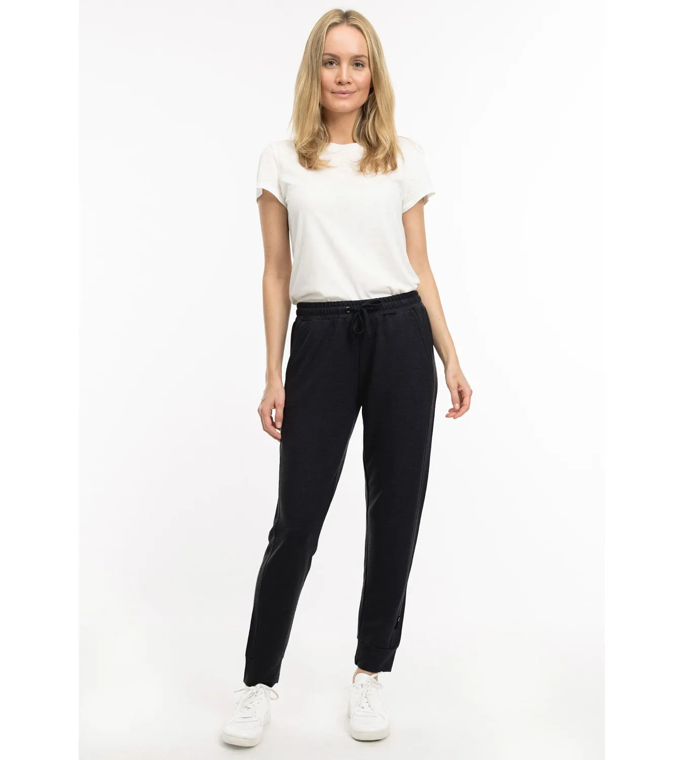 LPO Babette Hose Damen schwarz Cosy Terry