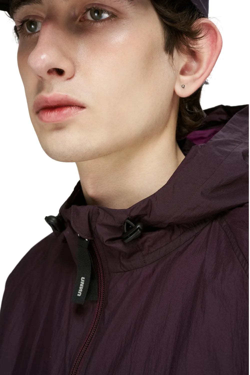 UNNA Smiles Run Jacket Laufjacke Aubergine winddicht