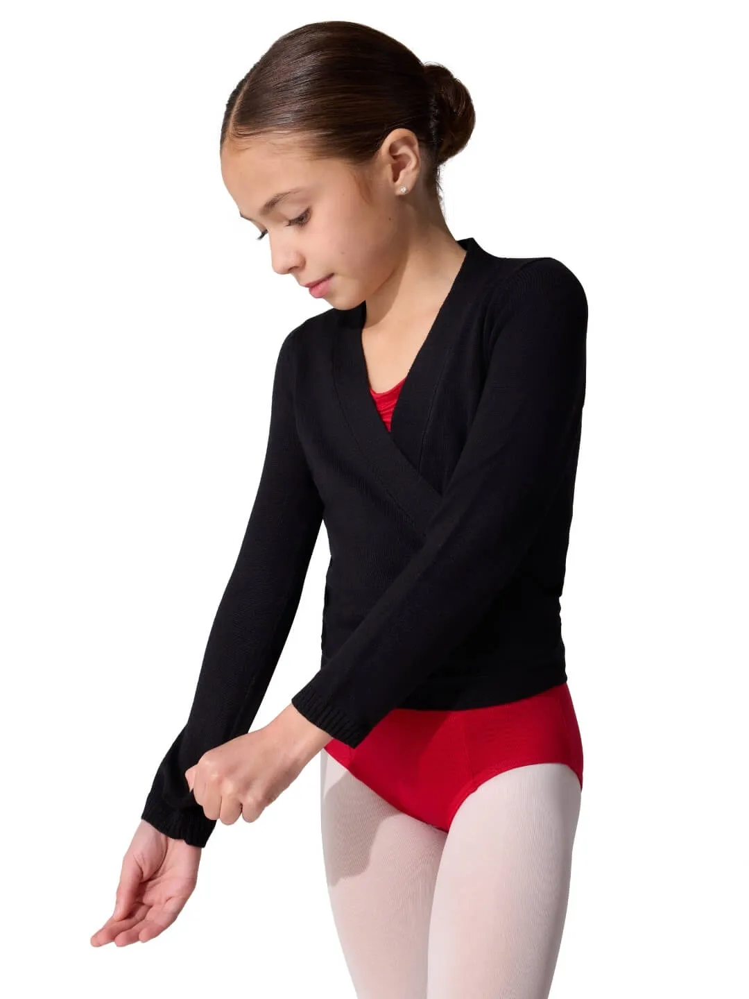 Capezio CK10949C Wickelpullover Mädchen rosa
