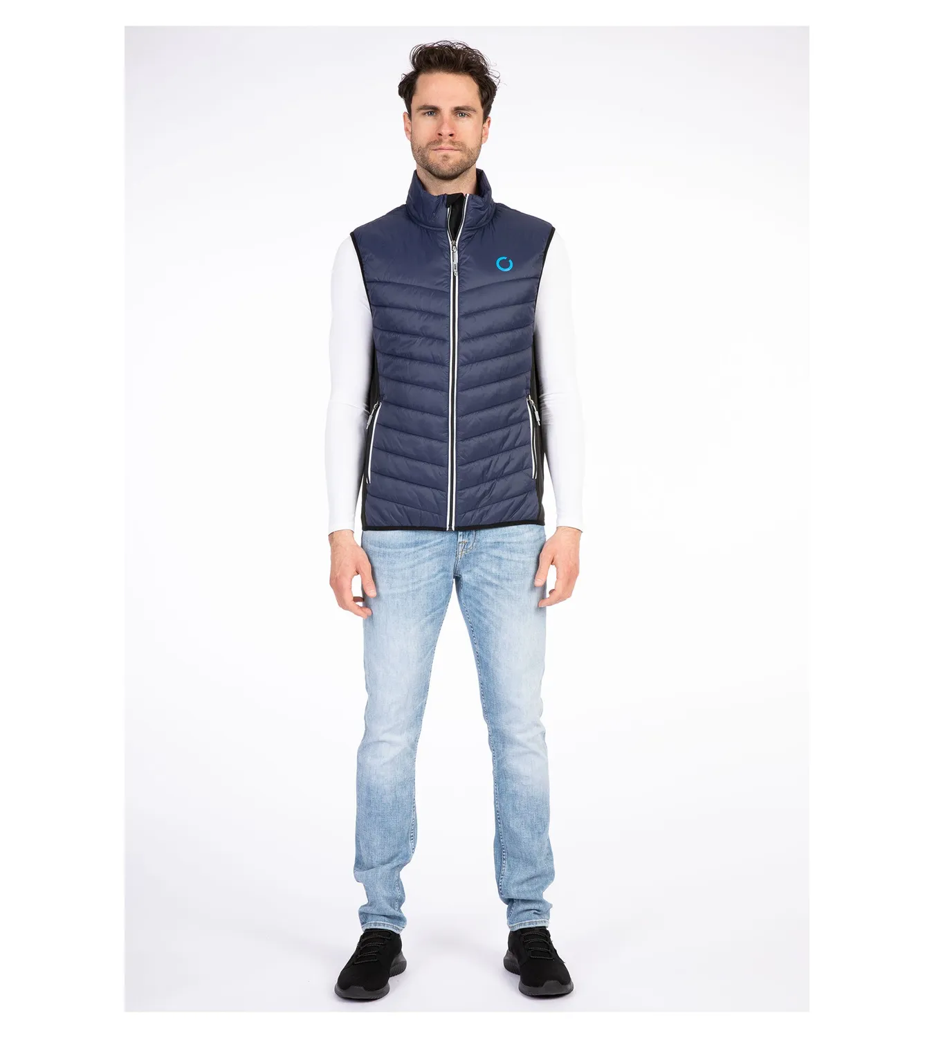 LPO Evan Hybrid-Steppweste Herren blau leicht