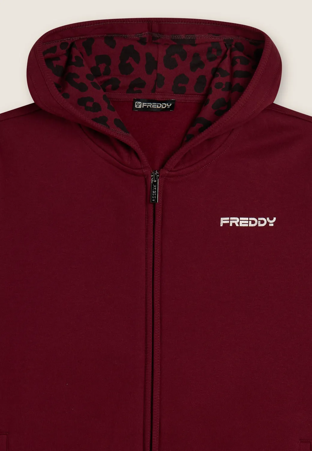 Freddy Trainingsanzug Animalier Cordovan-Schwarz