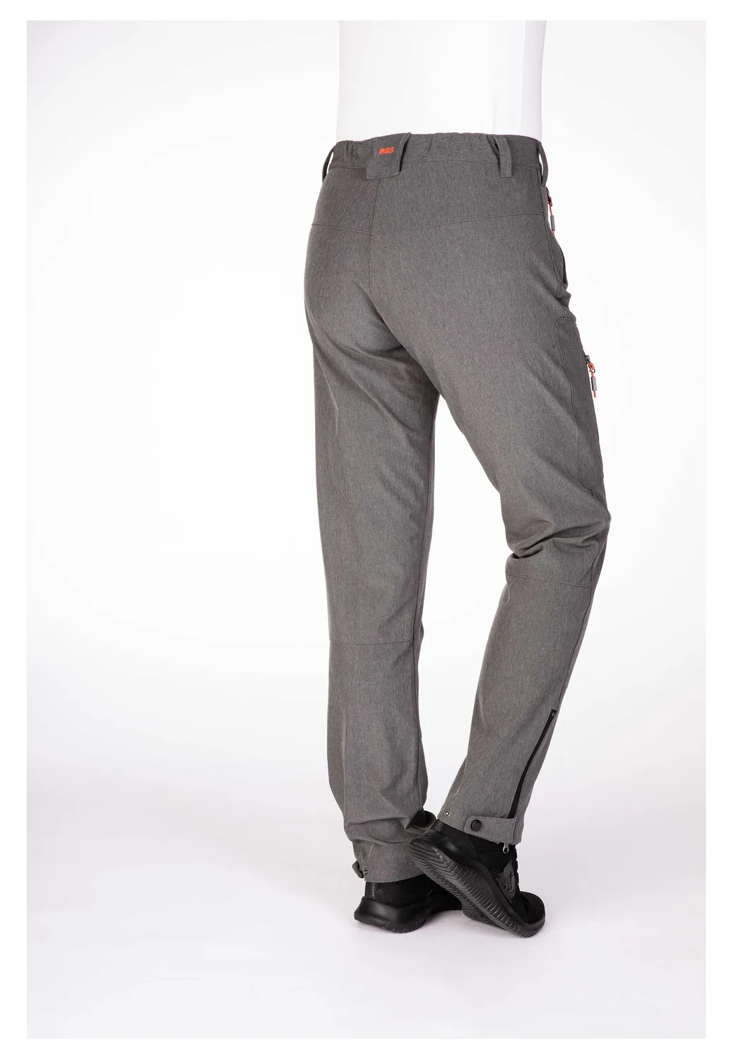 LPO Mary Softshellhose Damen grau winddicht
