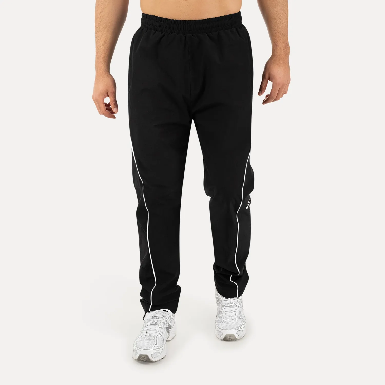 Smilodox Kyson Trainingshose Herren Schwarz Oversize
