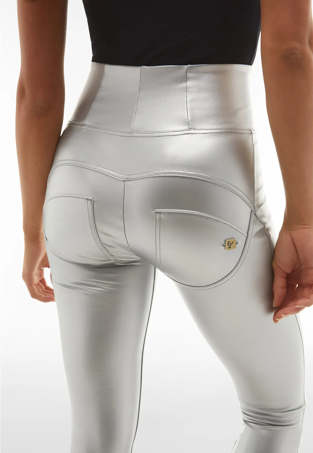 Freddy WR.UP Push-up Hose Bronze Mirror High-Waist