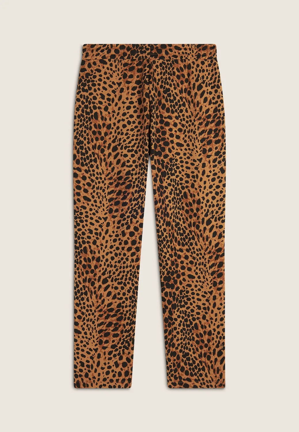 Freddy Jogger Damen Leopard Beige Regular Fit