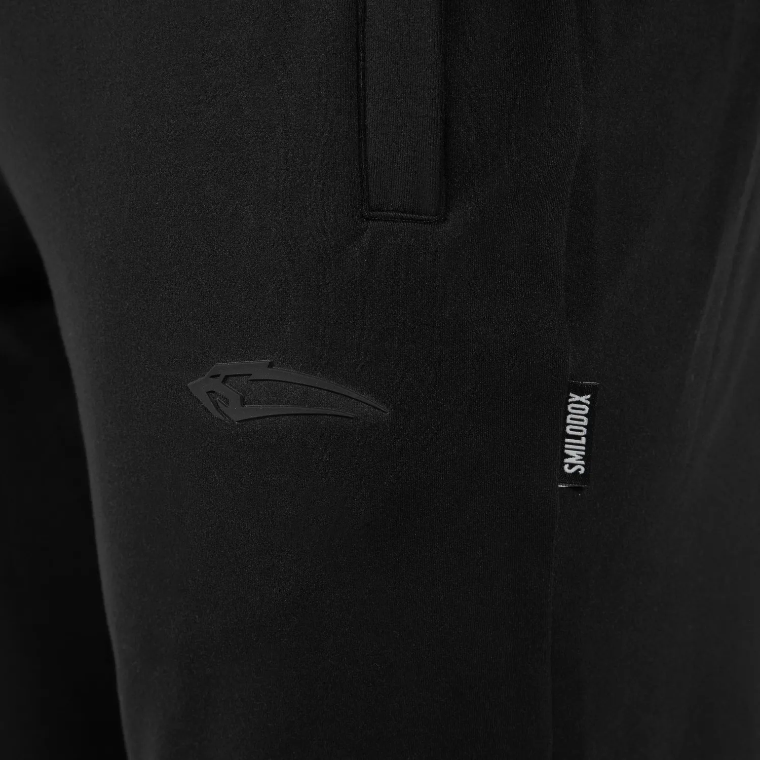 Smilodox Delian Jogginghose Herren Schwarz Regular Fit