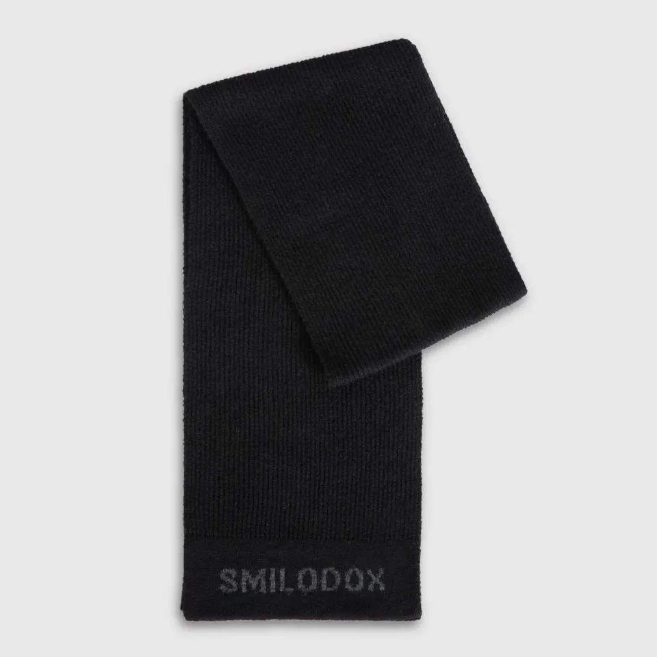 Smilodox Zeyn Arctic Schal Schwarz extra lang