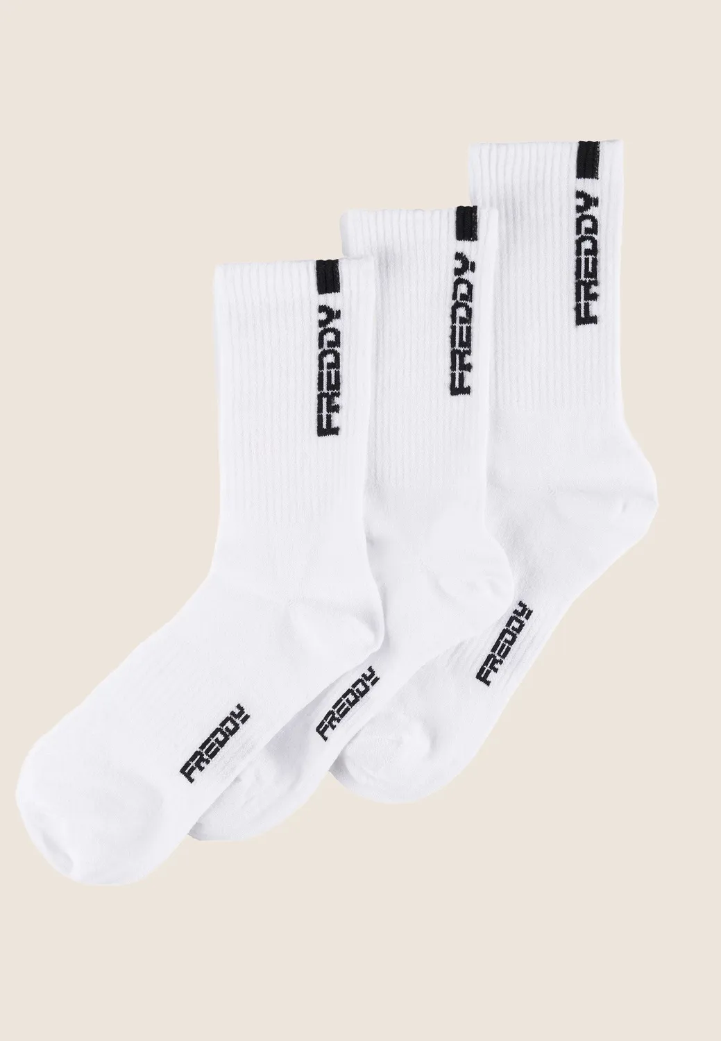 Freddy Sportsocken 3er Pack mittelhoch bunt