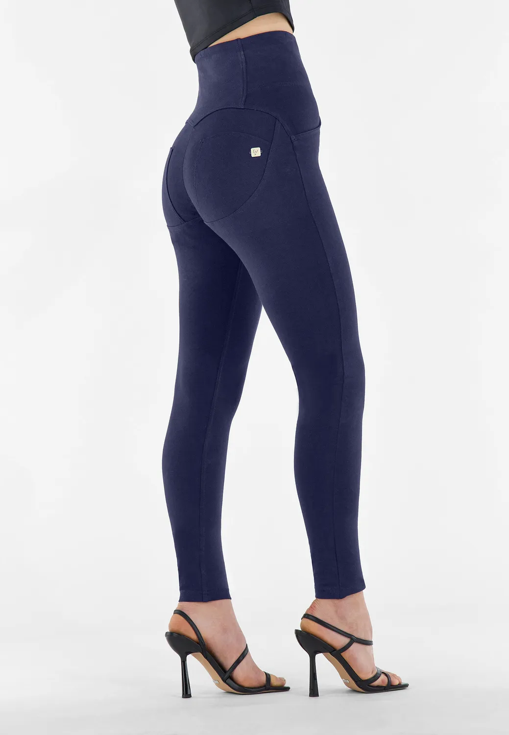 Freddy WR.UP Curvy Push-up Hose Navy High Waist