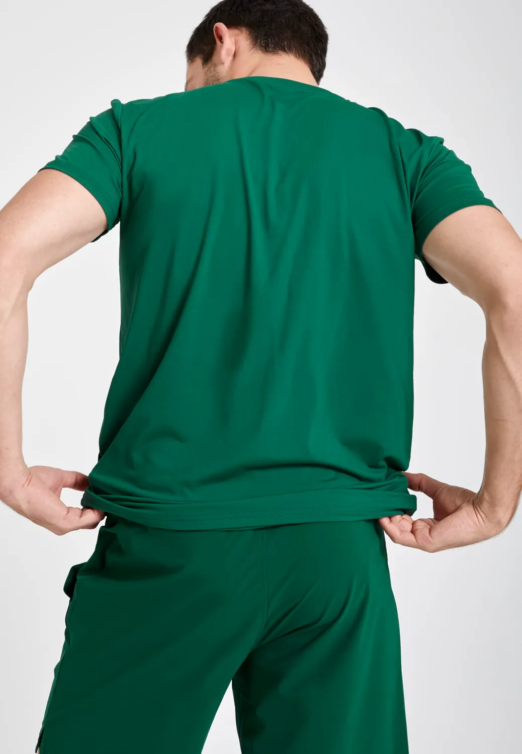 SPORTKIND Funktionsshirt Tannengrün 122 UV-Schutz