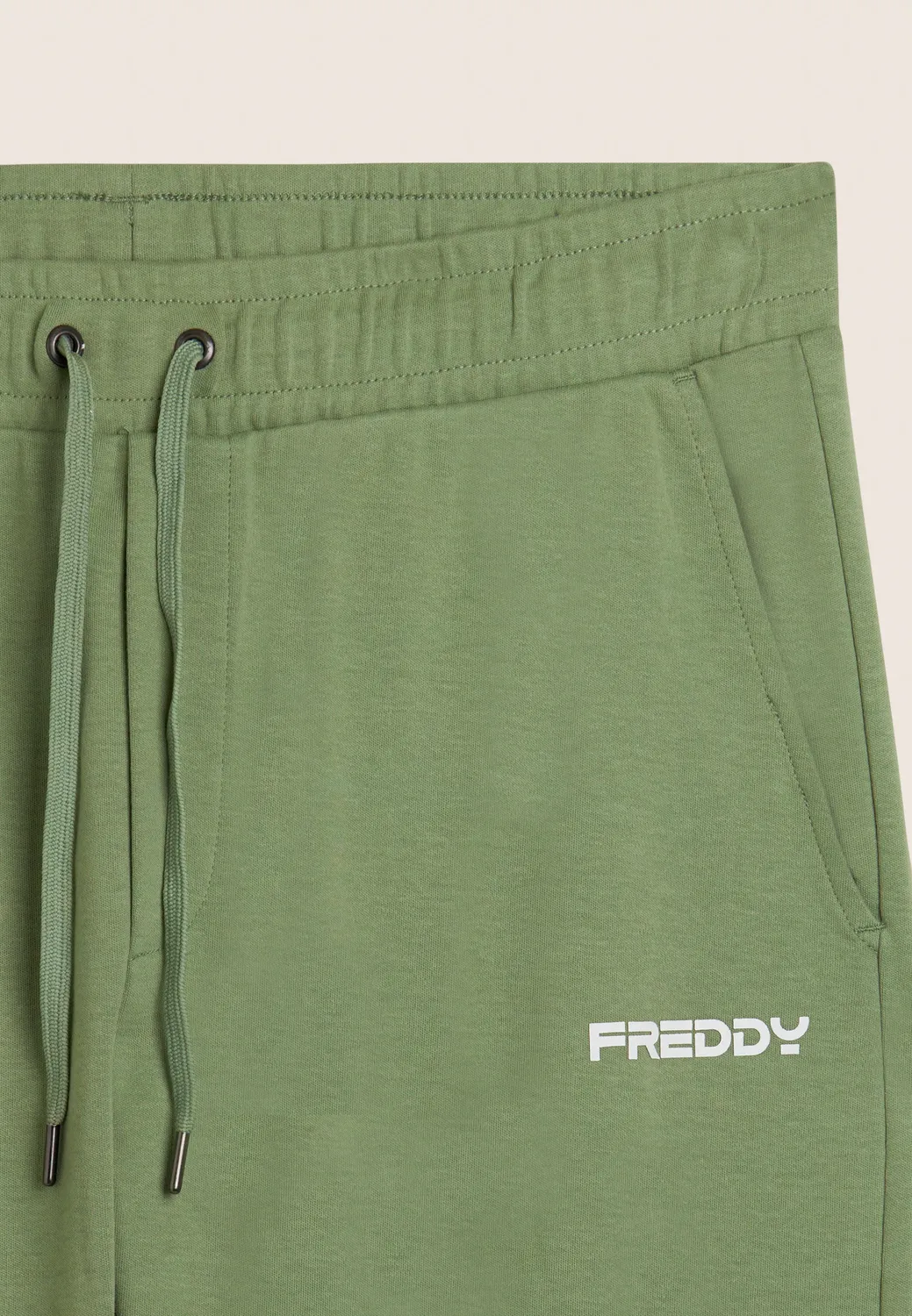 Freddy Sporthose Baumwolle gerade schwarz Unisex