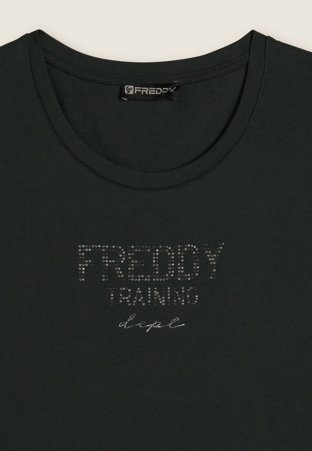 Freddy Raglan Longsleeve NNG71 Schwarz Geometrisch