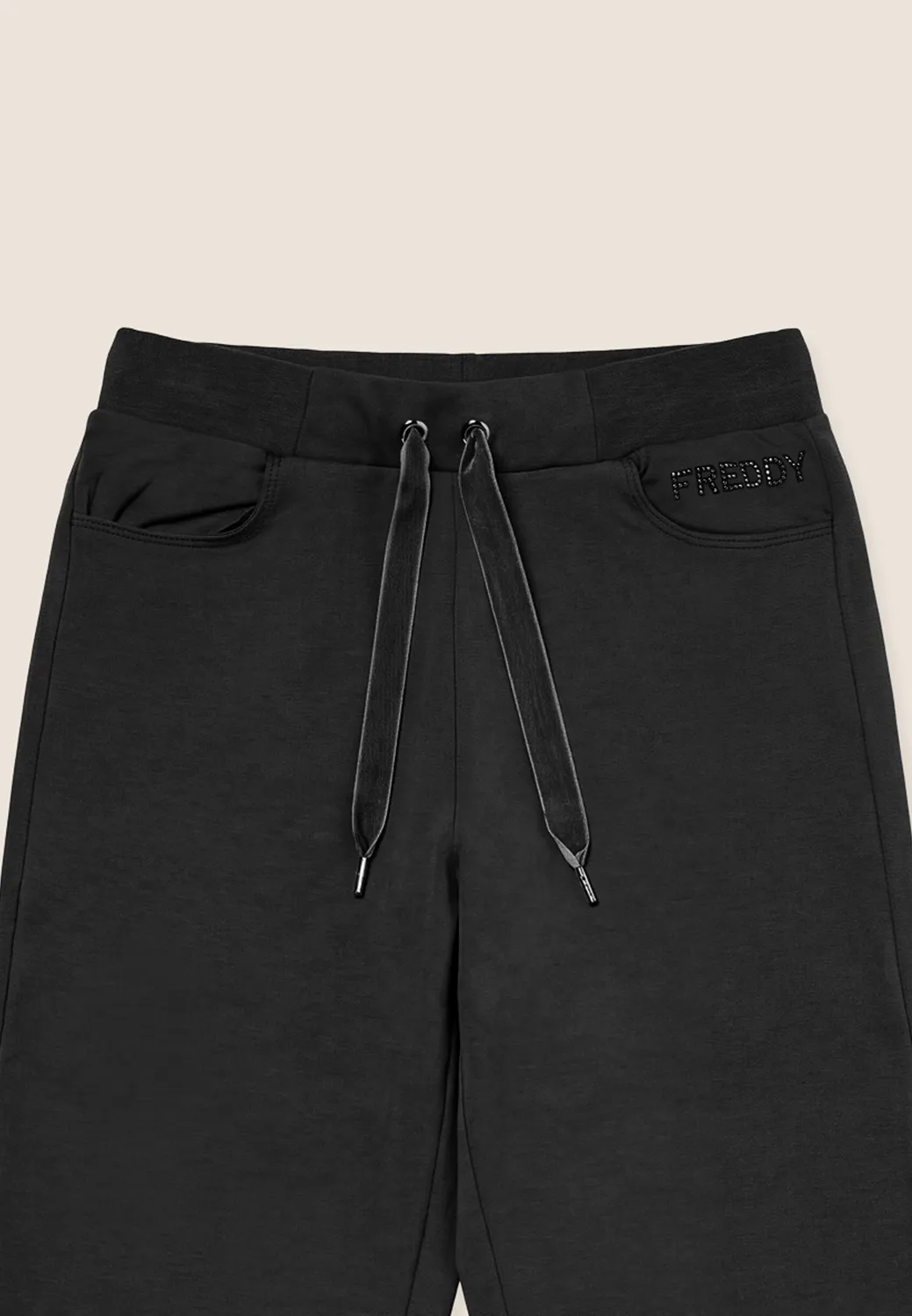 Freddy Sporthose Damen schwarz Regular