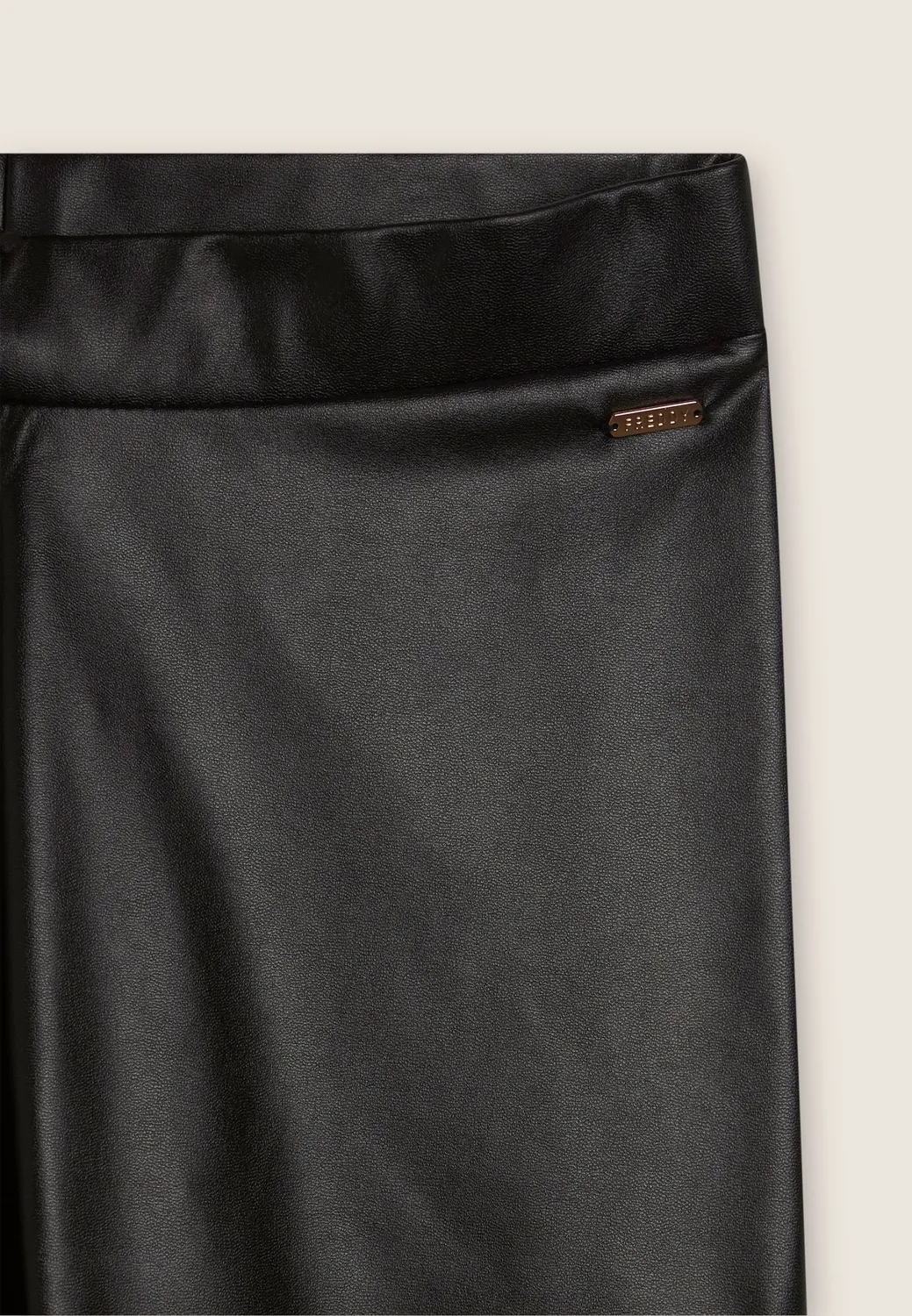 Freddy Similpelle Leggings schwarz regular blickdicht