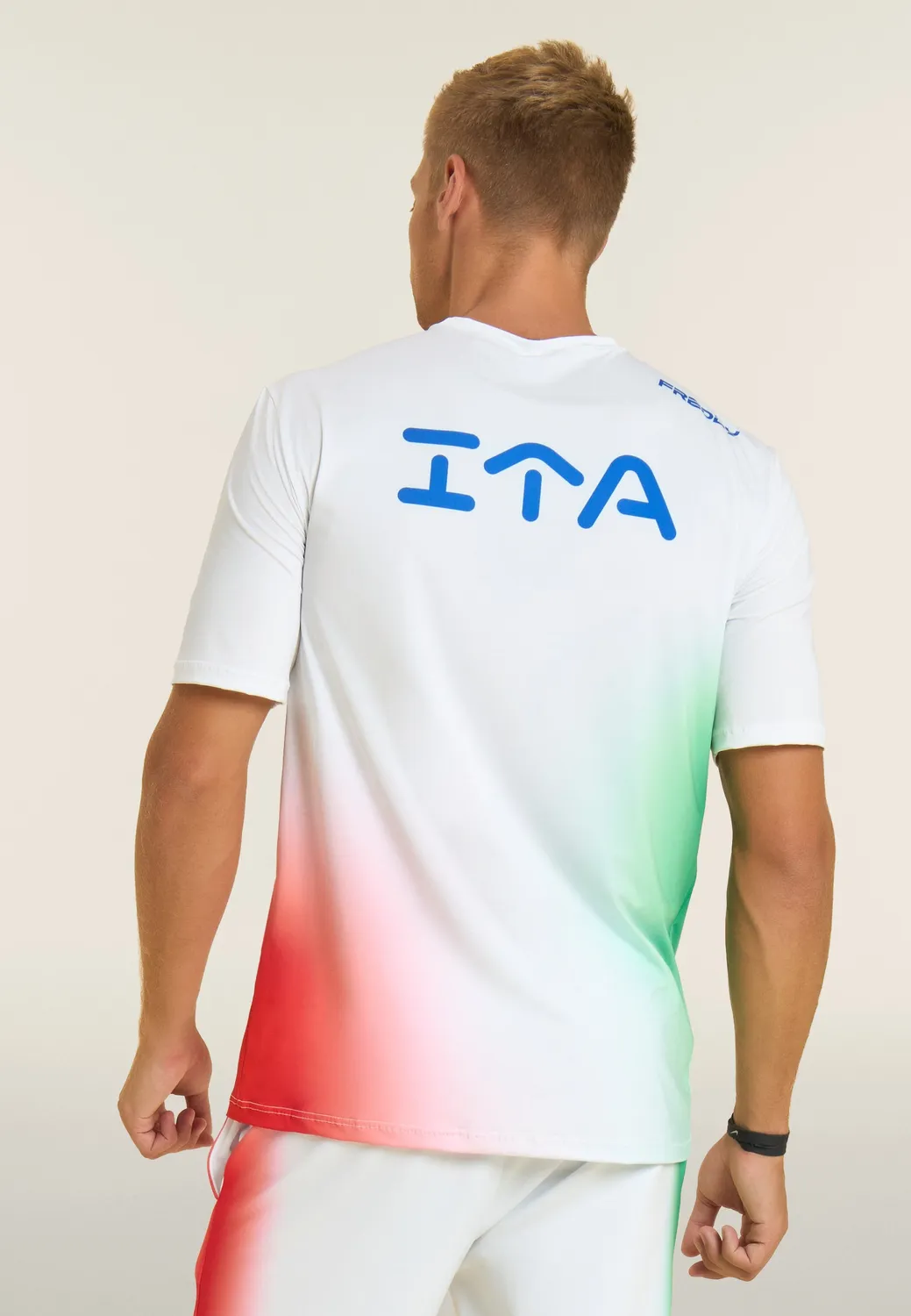 Freddy Beach Volley Nazionale Italia 2025/26 T-Shirt blau