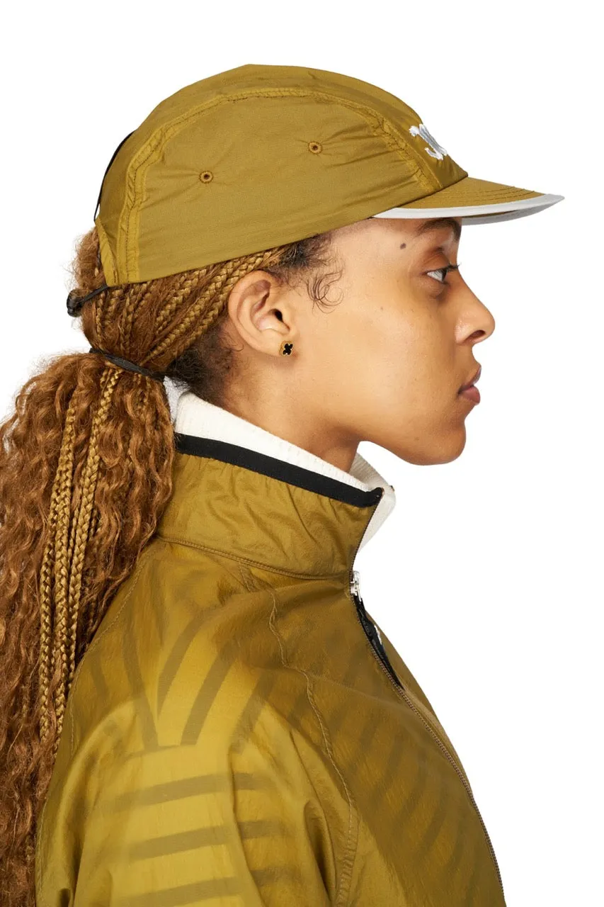 UNNA Jogging Cap Kappe Gold Olive wasserabweisend