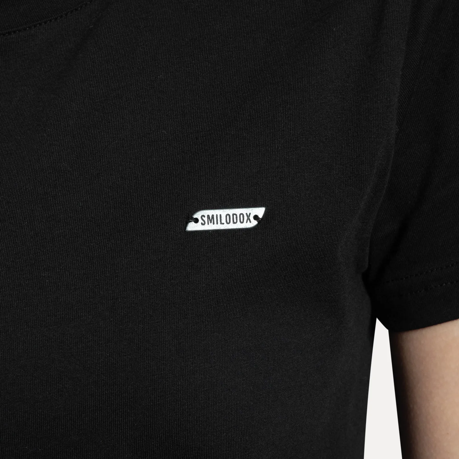 Smilodox Laurena T-Shirt Damen Schwarz Regular Fit