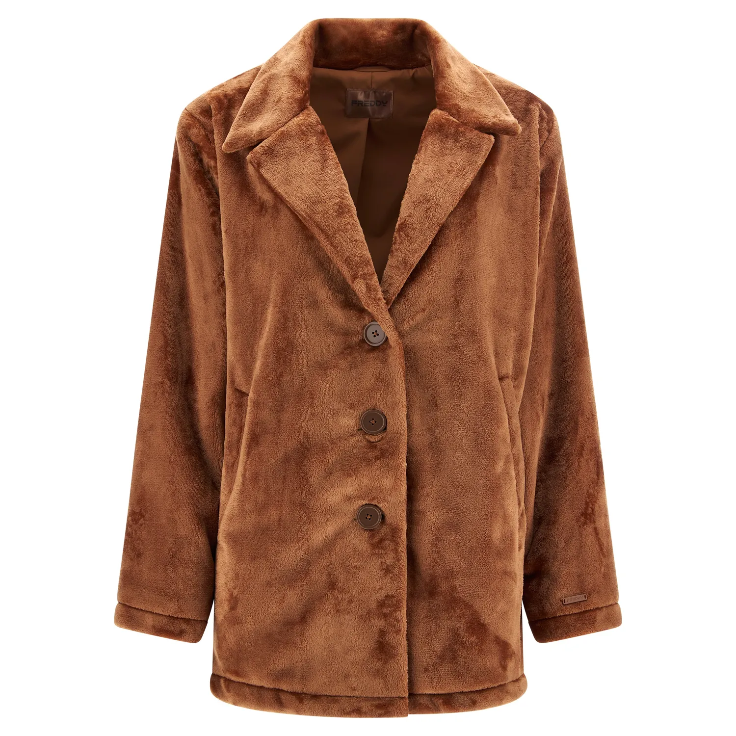 Freddy Teddy Mantel Oversize Thrush Plüsch warm