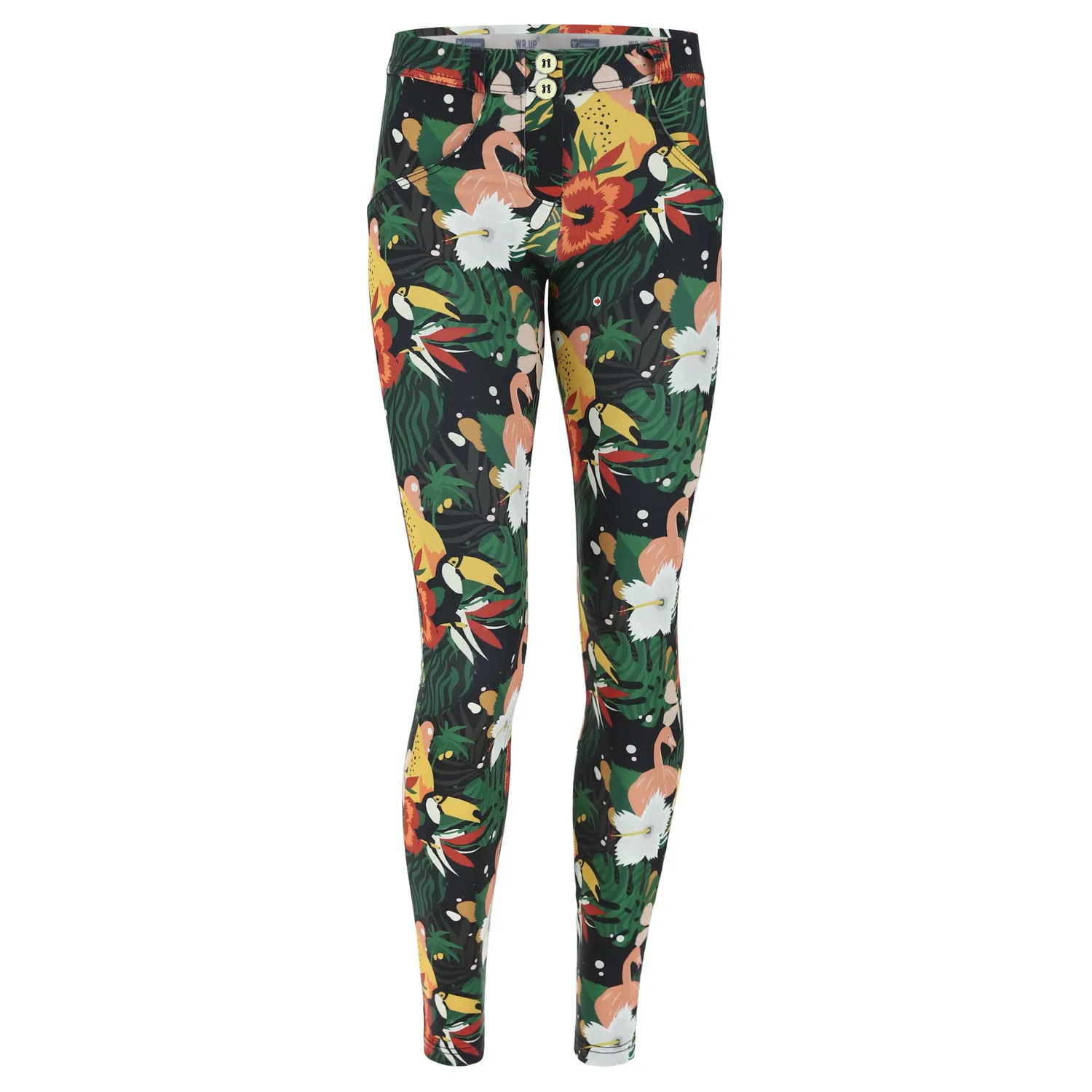 Freddy WR.UP Push-up-Hose Allover Flower FLO21 blumig