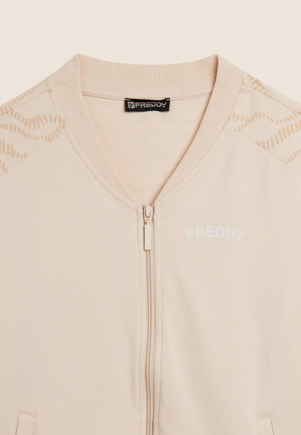 Freddy Zip Sweatjacke Ani Blue French Terry