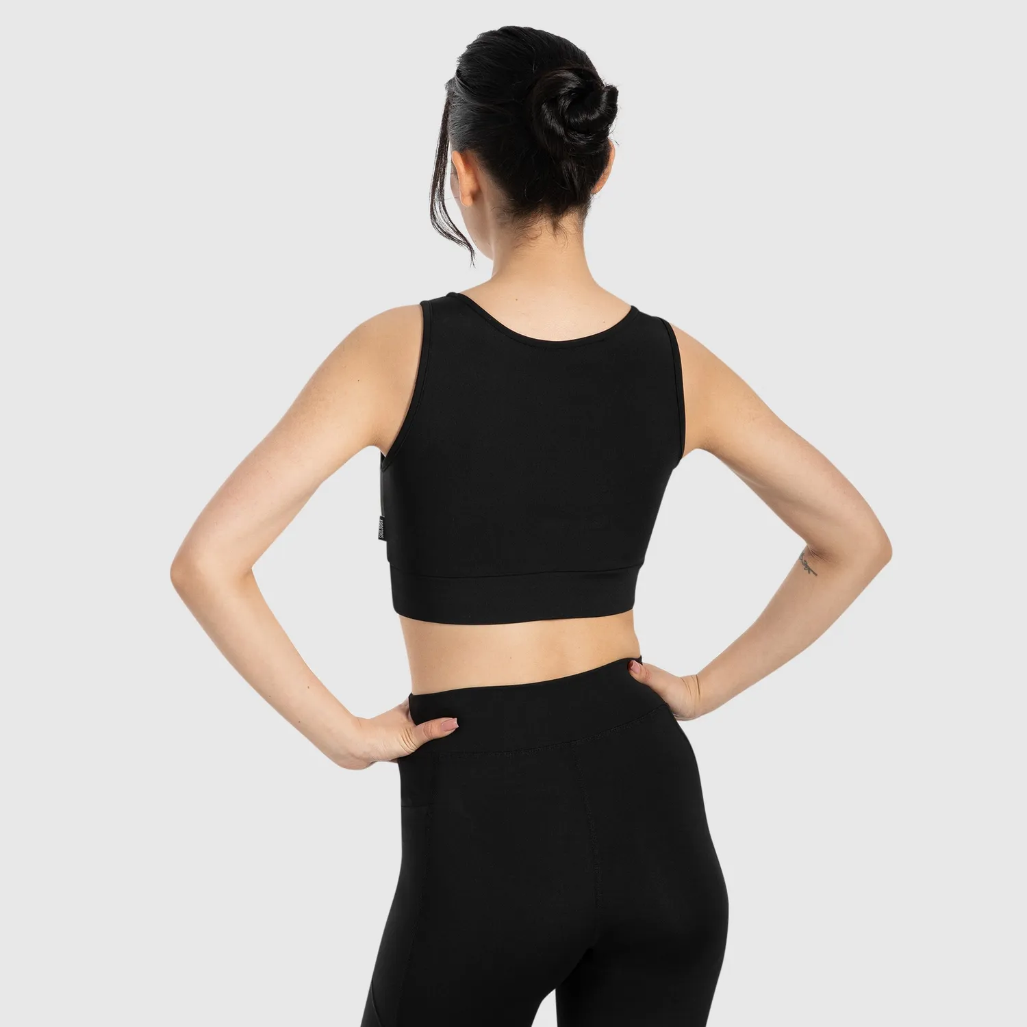 Smilodox Kathi Sport BH Damen Schwarz Frontreißverschluss