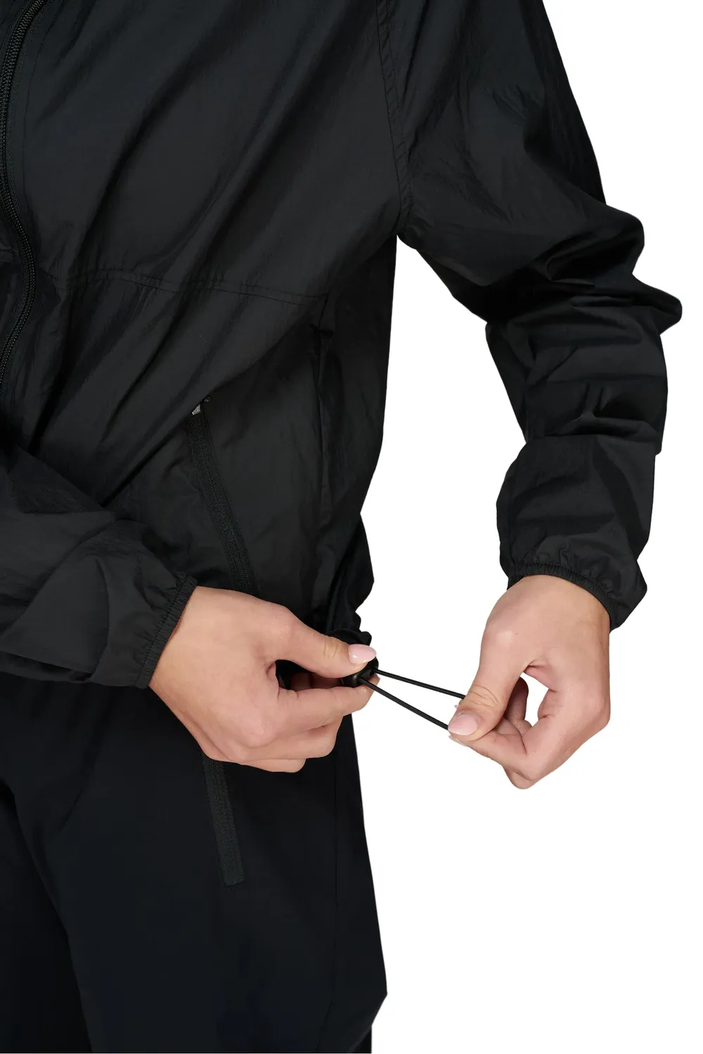 UNNA Smiles Run Jacket W Laufjacke Schwarz PFC-frei