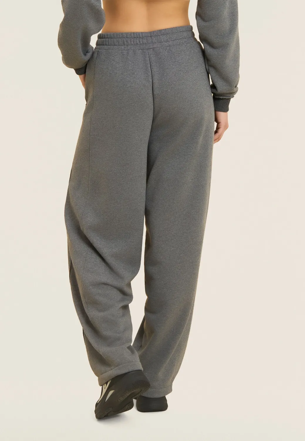 Freddy Elite Jogginghose Balloon Grau Mélange