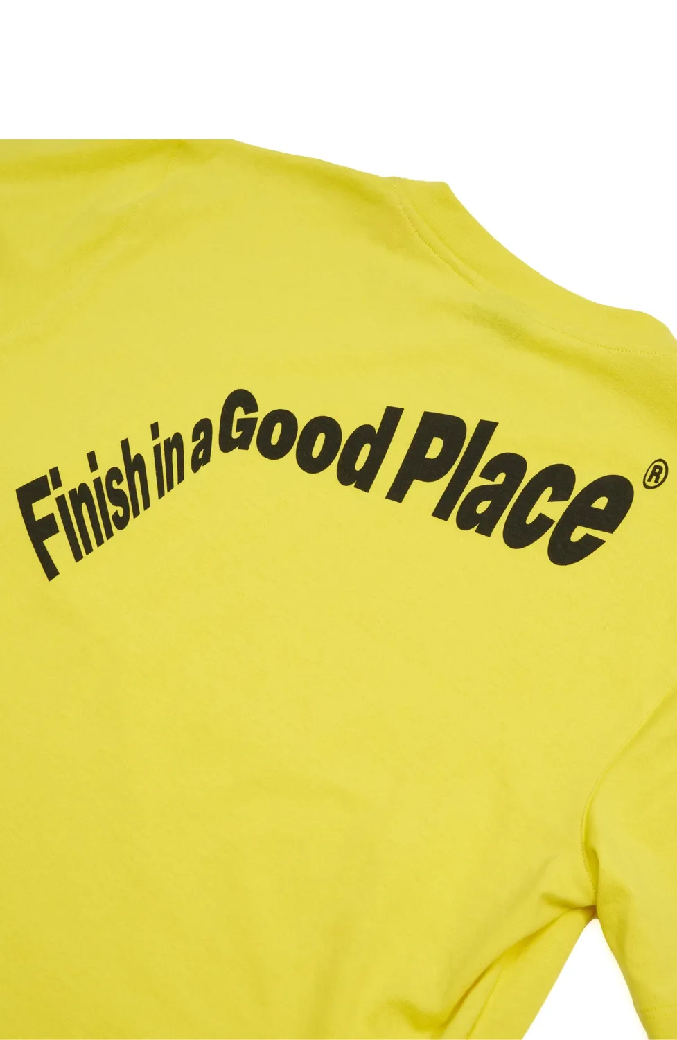 UNNA Skewed Tee W T-Shirt Jell-O Yellow Baumwolle