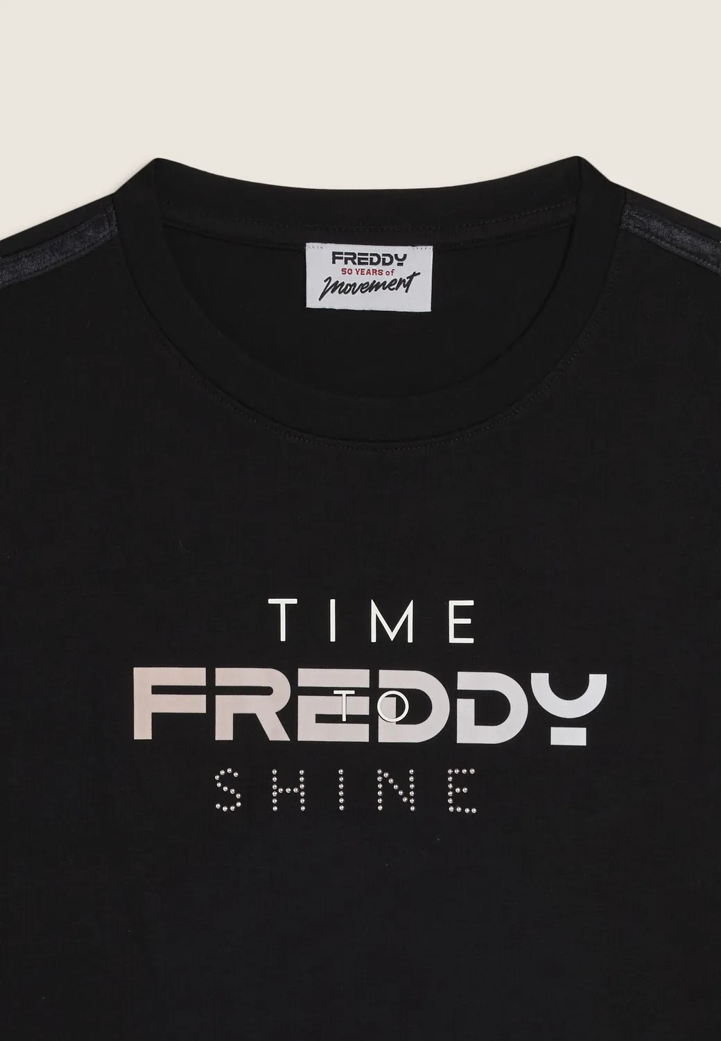 Freddy Time Shine Sweatshirt Dunkelblau Logo