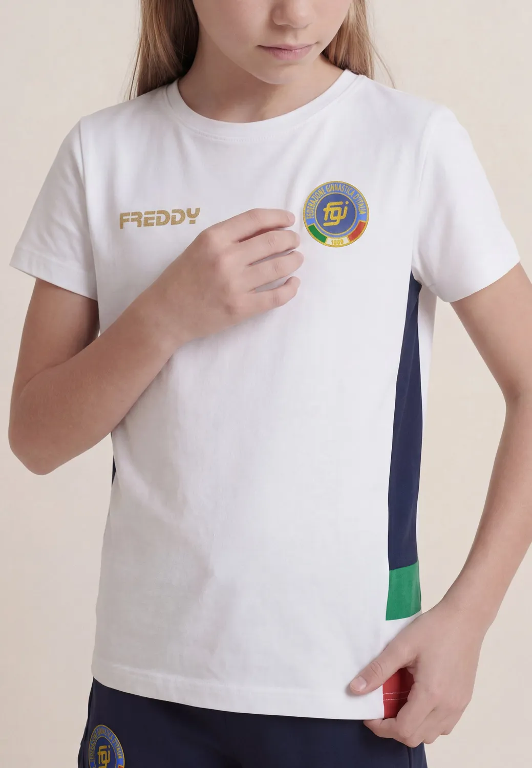 Freddy Italia FGI T-Shirt Kinder weiß