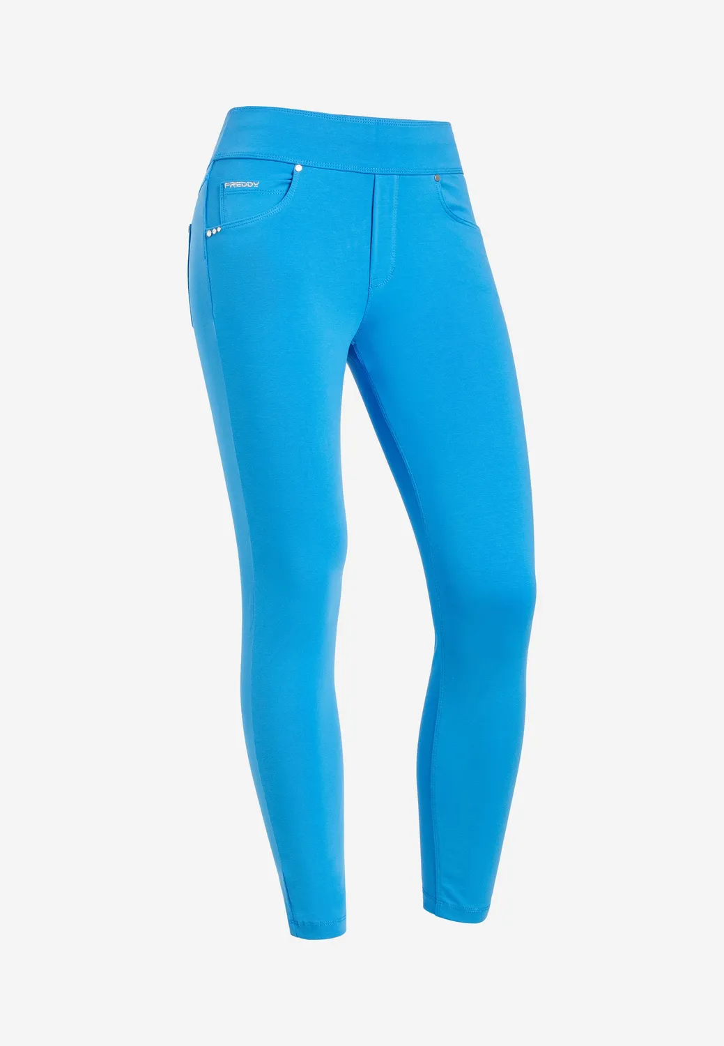 Freddy N.O.W. Jeggings Superskinny 7/8 Schwarz Bio-Baumwolle