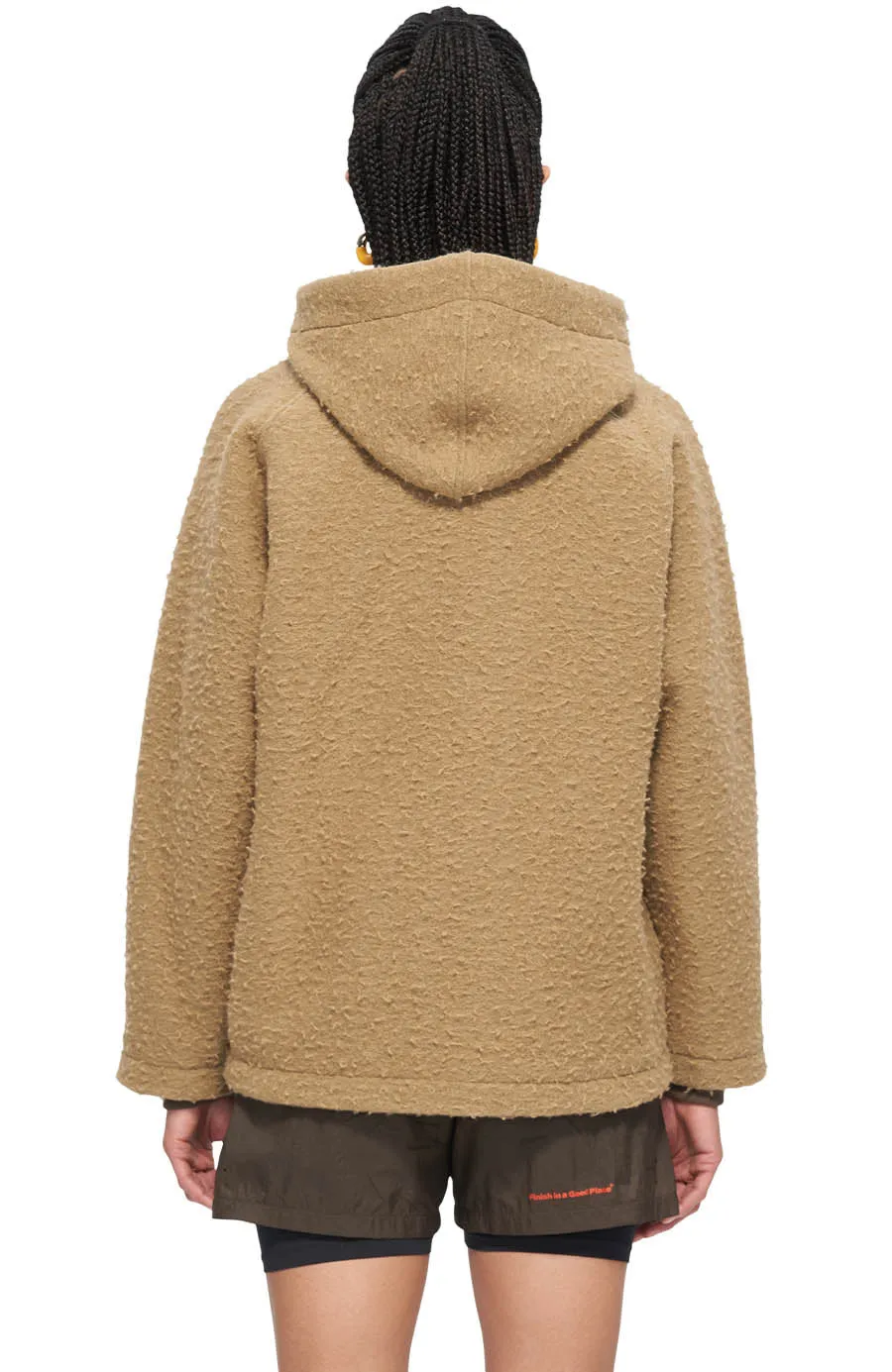 UNNA Walkman Anorak W Damen Camel Beige Wolle