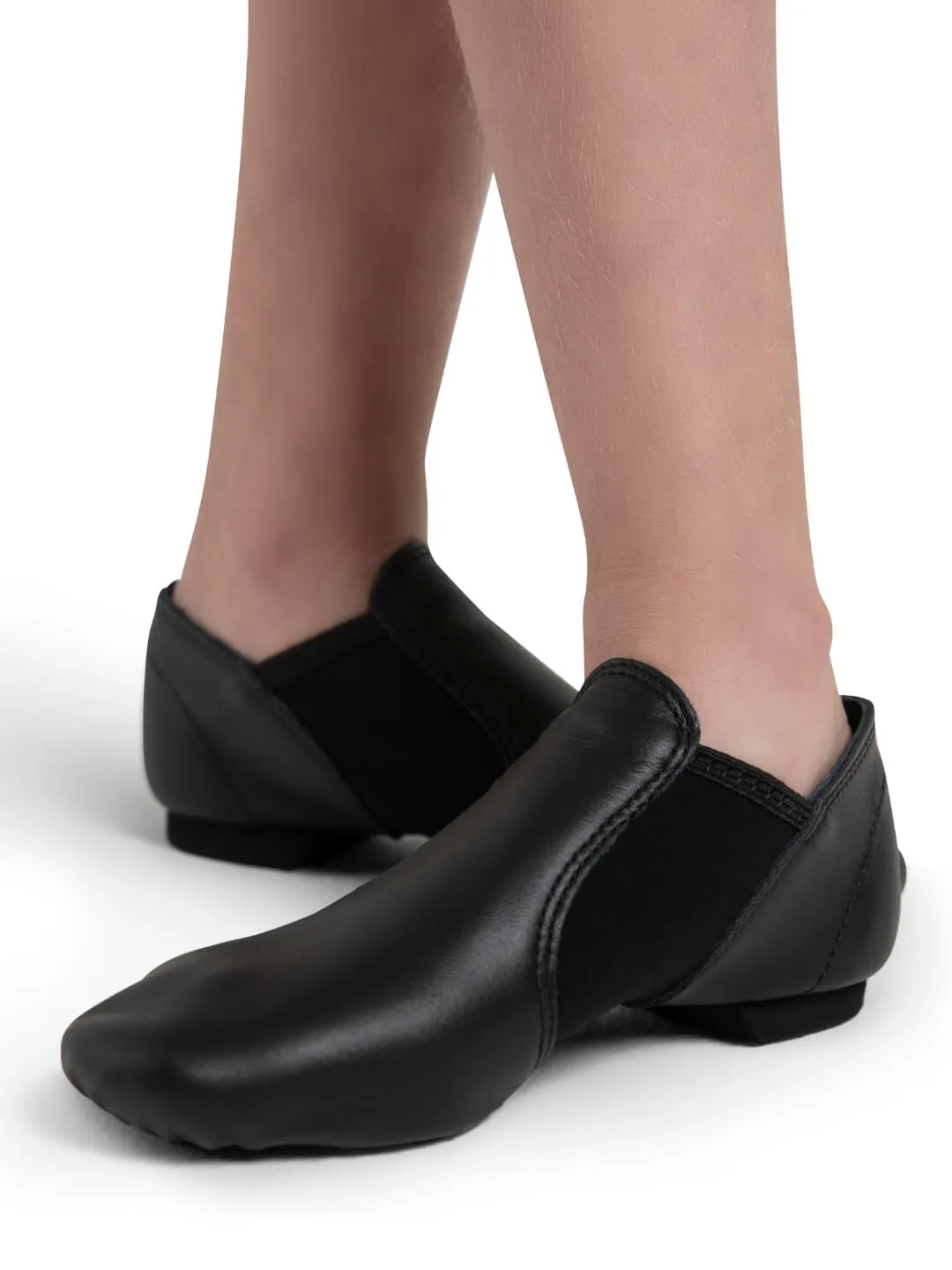 Capezio E-Series EJ2C Jazzschuh Kinder Slip-on Leder
