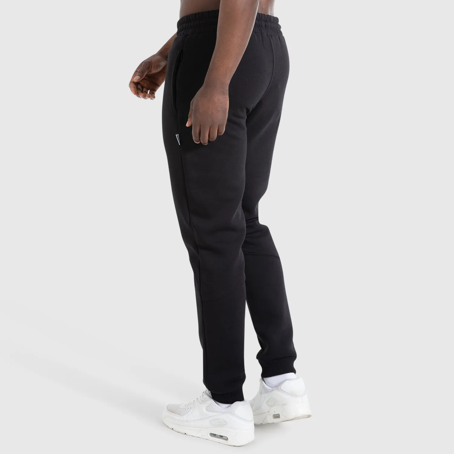 Smilodox Sorea Aldin Jogginghose Herren Schwarz Baumwolle