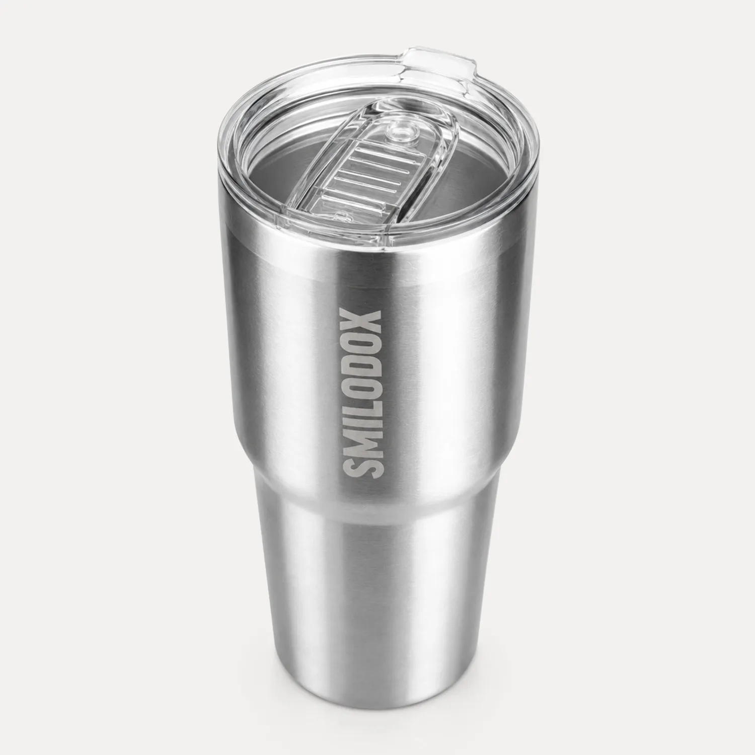 Smilodox Pantho Trinkflasche 550ml Schwarz Edelstahl