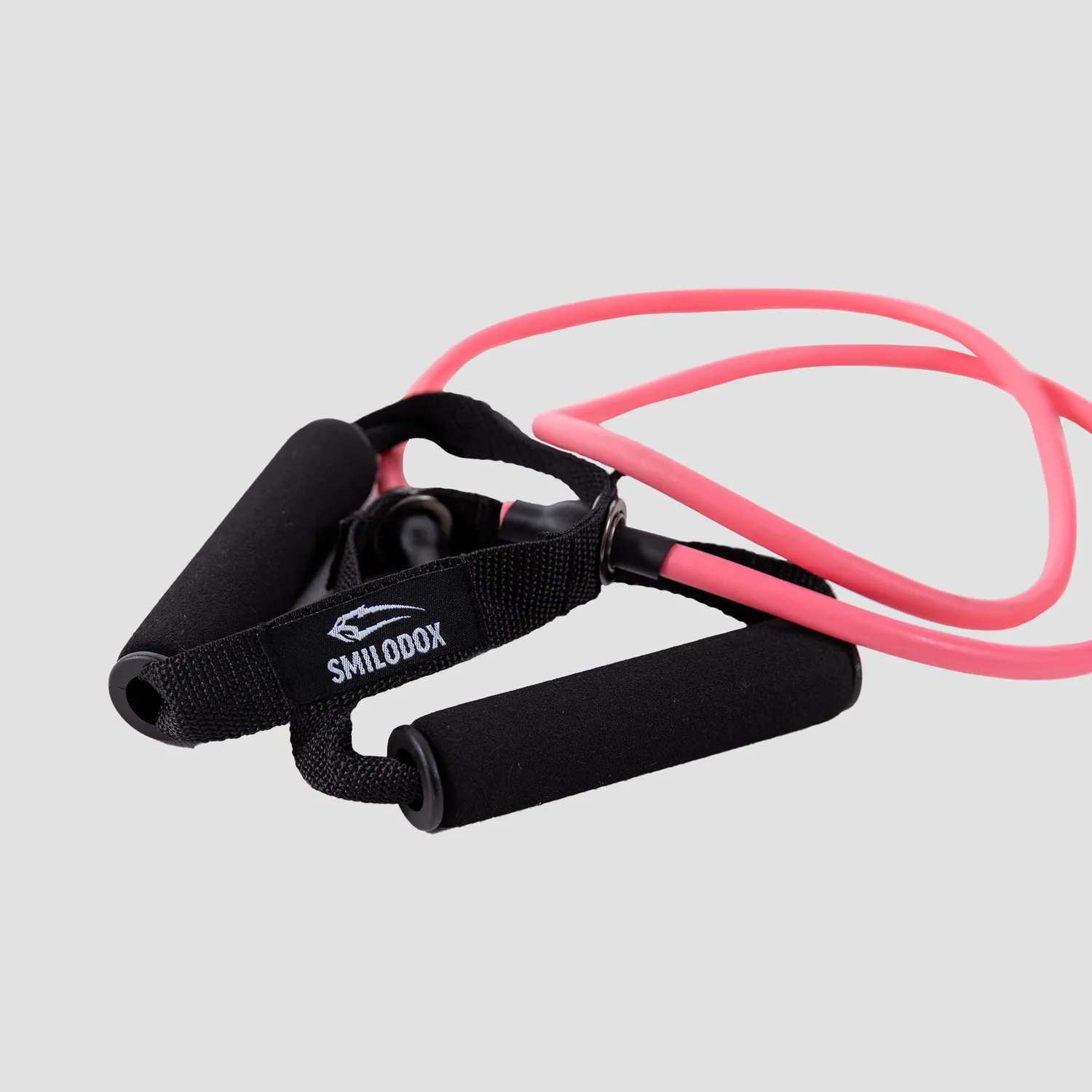 Smilodox Tonning Tube Fitnessband Schwarz Medium Widerstand