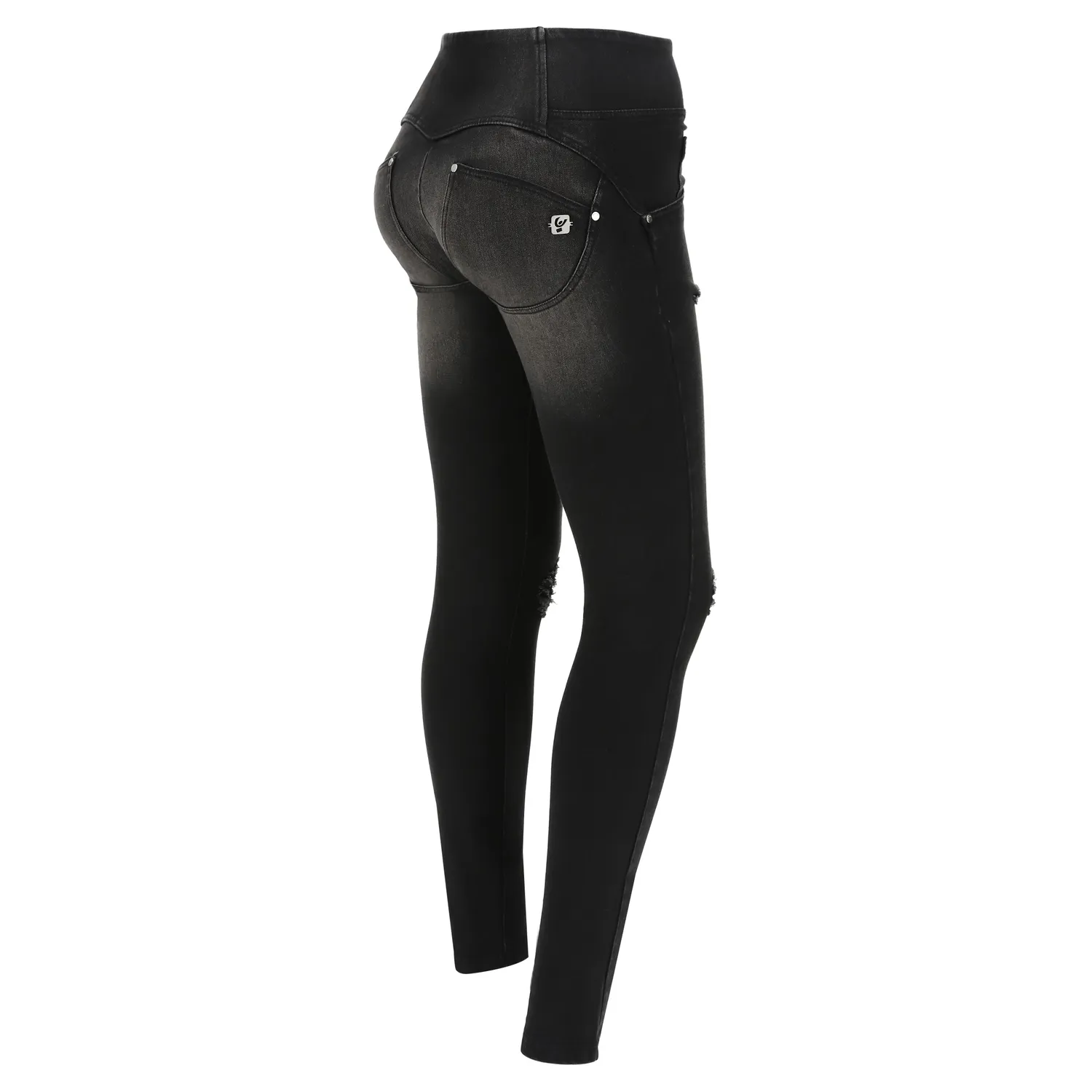 Freddy WR.UP Vita Media Jeans mit Rissen