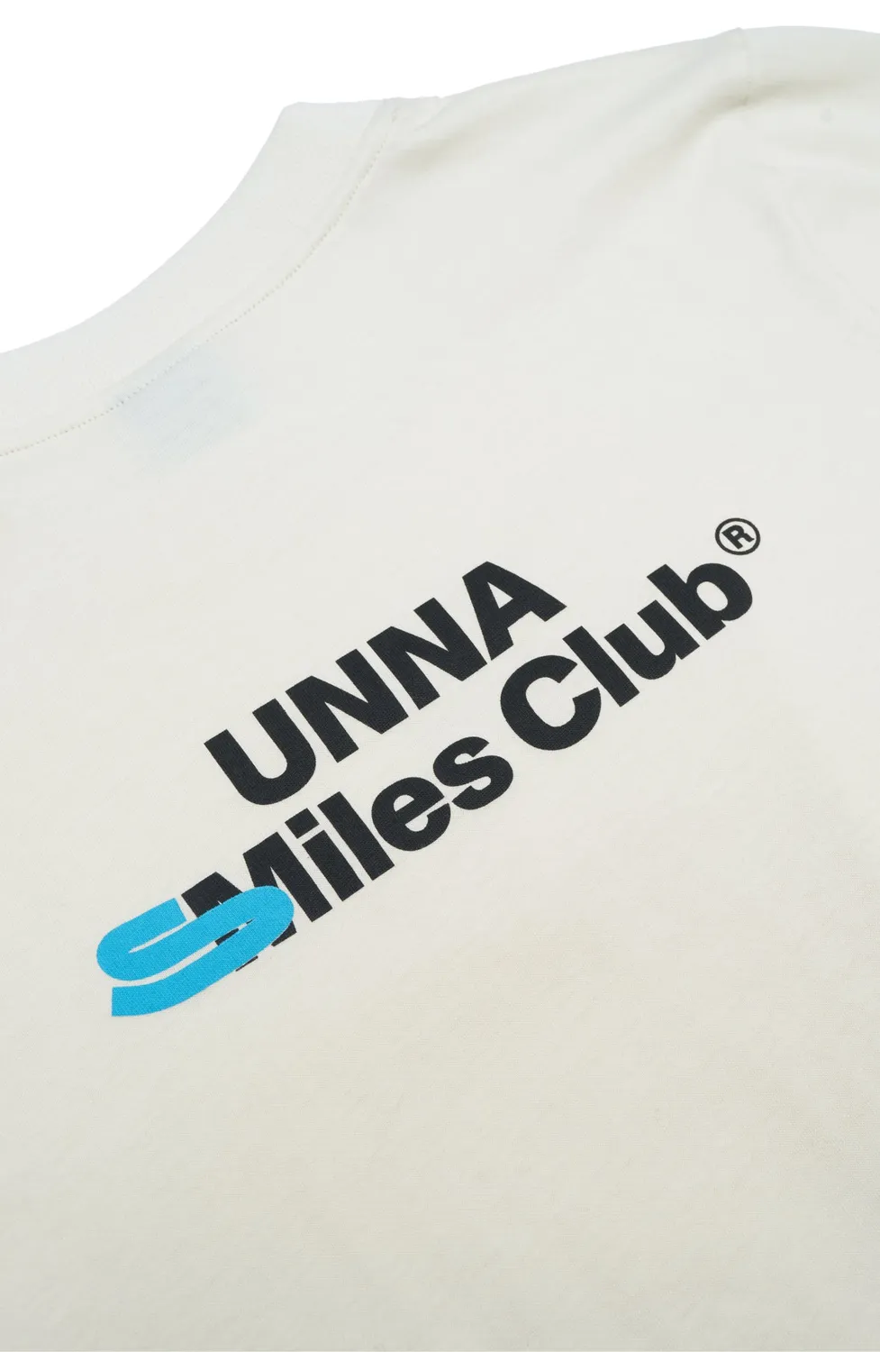 UNNA Smiles Club Tee W T-Shirt Vanilla White Bio-Mix