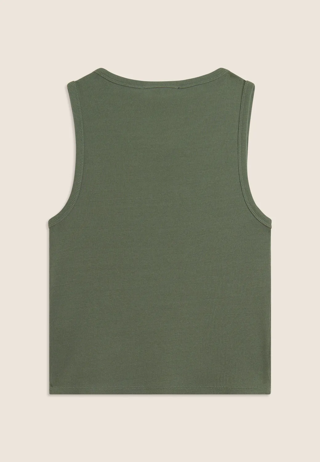 Freddy Cropped Tanktop Damen Ripp mit Sticklogo