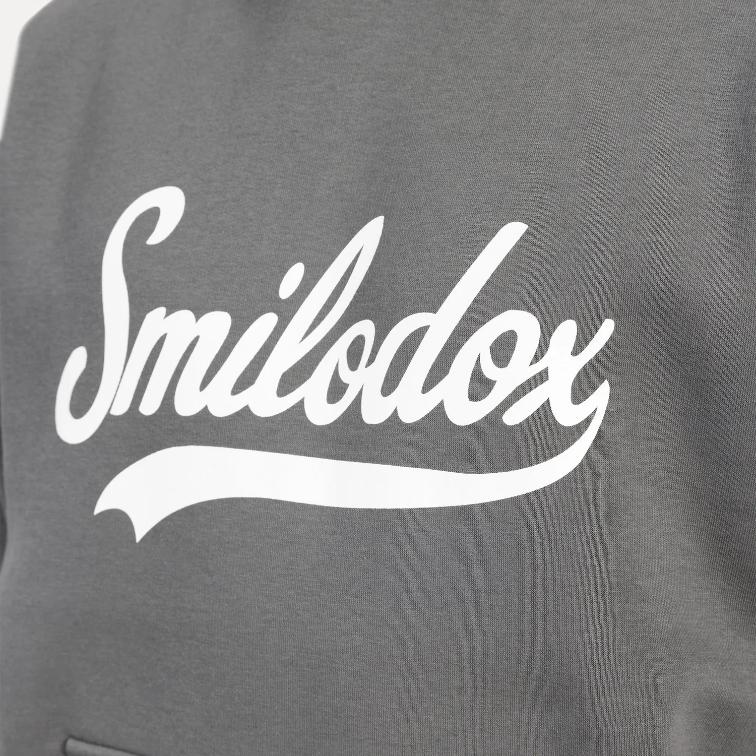 Smilodox Lorik Hoodie Herren Schwarz Oversize Baumwollmix