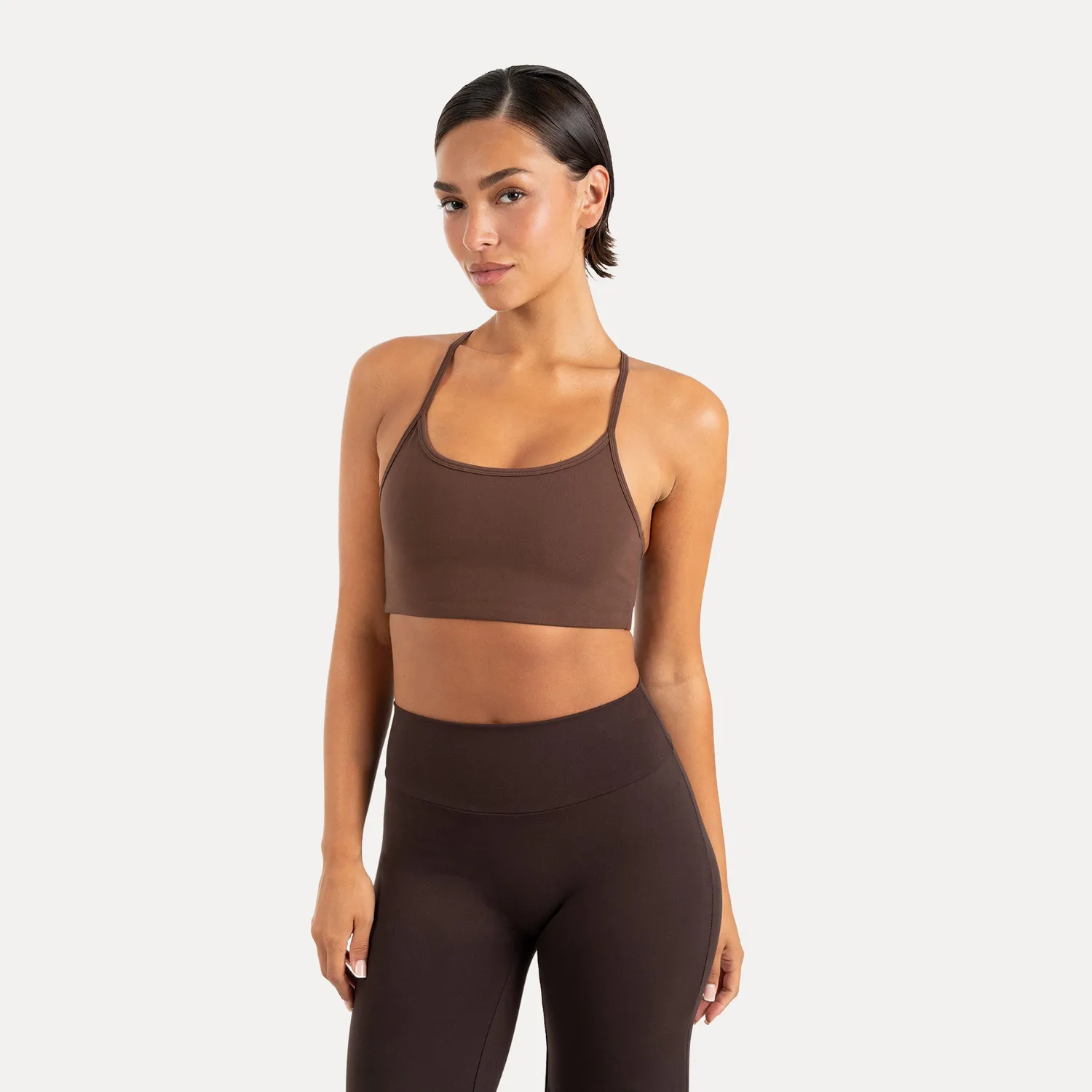 Smilodox Sorea Suvi Sport BH Damen Schwarz Slim Fit