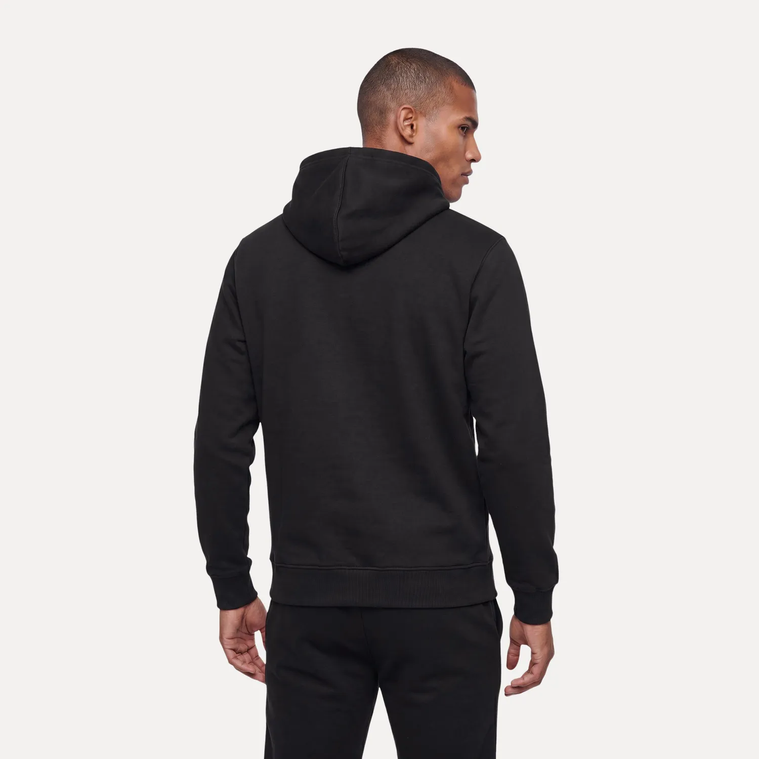 Smilodox Sorea Darian Hoodie Schwarz Baumwolle