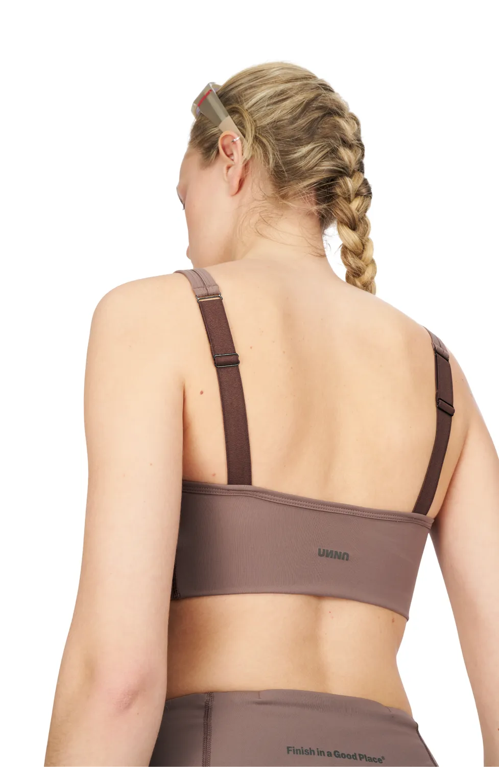 UNNA Good Place Bra Sport-BH pflaumengrau medium