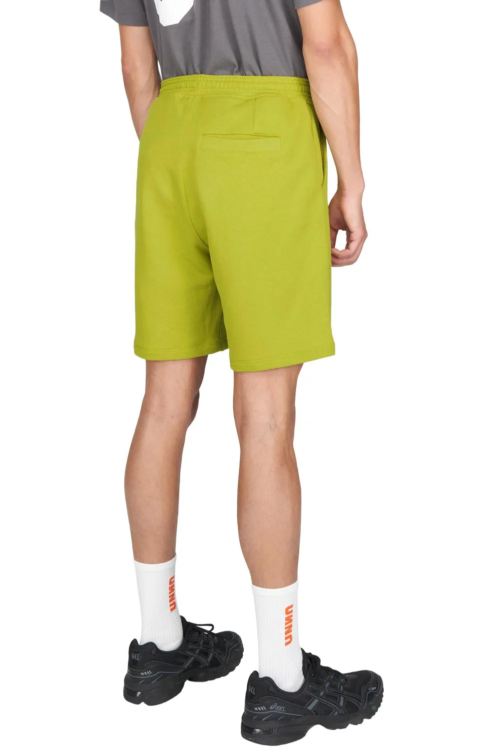 UNNA Slow Motion Shorts grün Baumwolle Herren