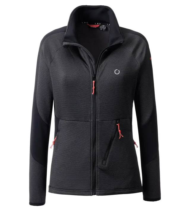 LPO Uma Fleecejacke schwarz isolierend