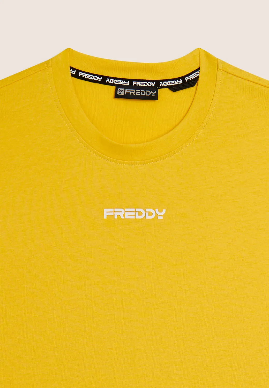 Freddy T-Shirt Baumwolle Pageant Blue Logo kurzarm