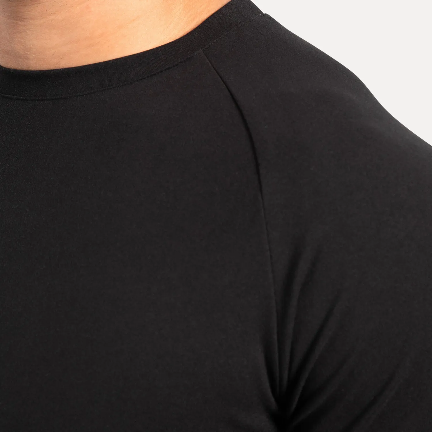 Smilodox Delian T-Shirt Herren Schwarz Regular